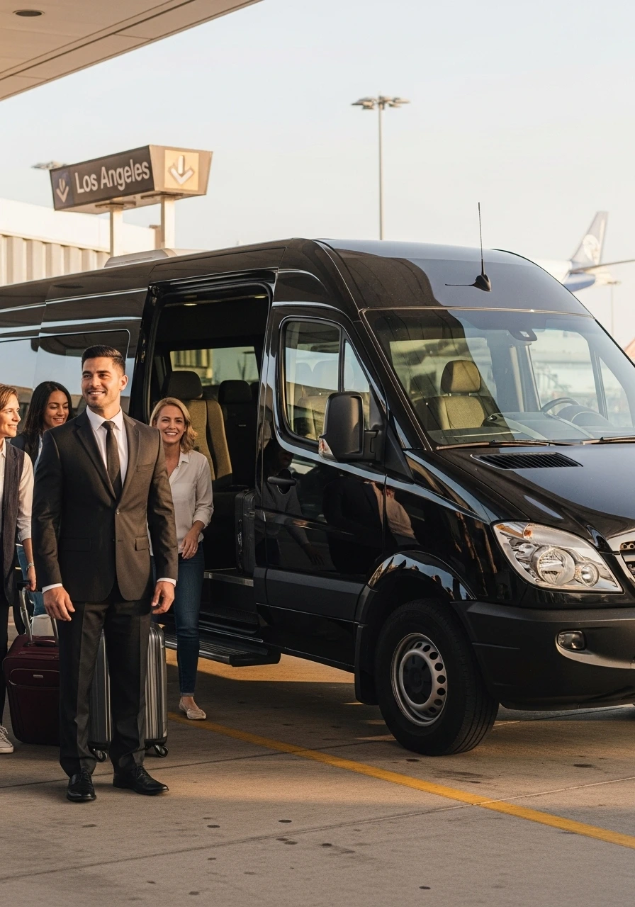 Why LA Bus Service Airport Group Transfer LAX