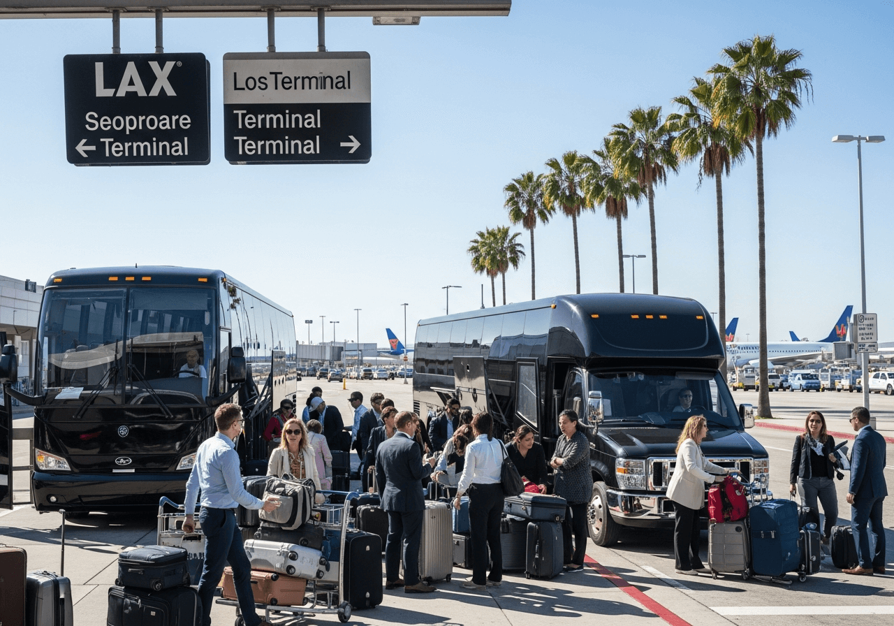 Large Group Airport Pickup