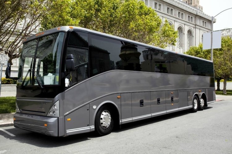 Charter Bus In LA