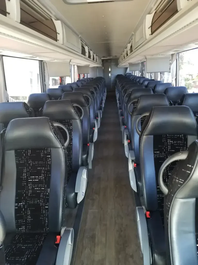 Interior View of Motor Coach