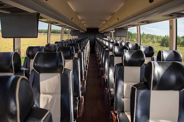Planning College Campus Tours with Charter Bus Transportation 2 Interior View Of LA Bus
