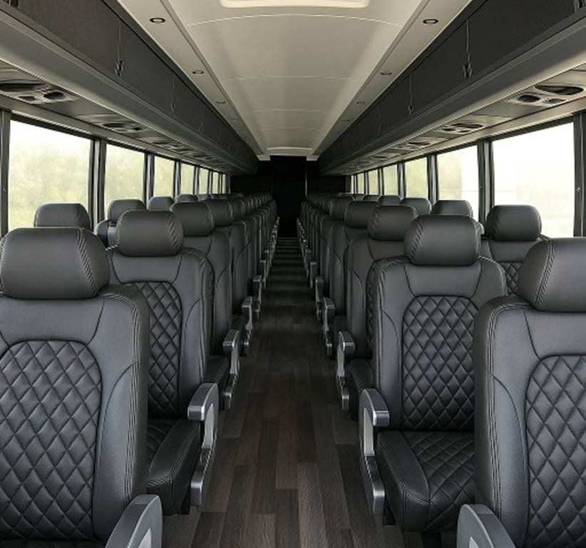 How to Transport Guests Safely for Night Events in LA 2 Interior Of LA Bus