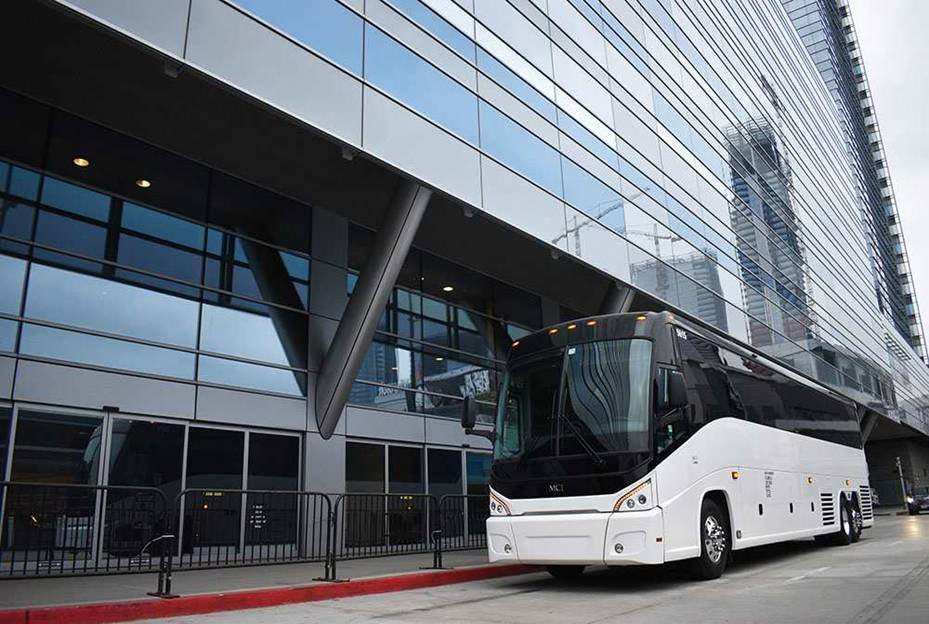 How to Transport Guests Safely for Night Events in LA 1 Exterior View Of LA Bus