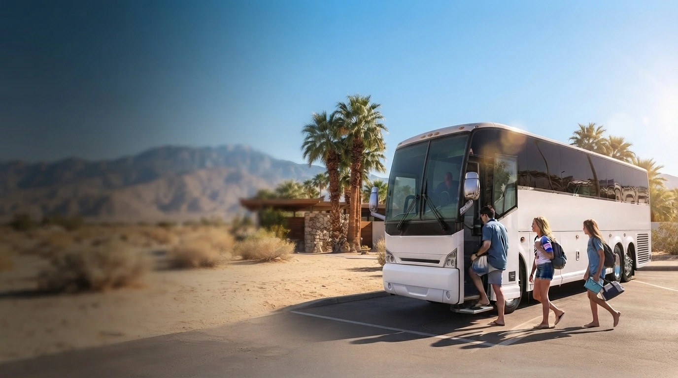 Charter Bus from LA to Palm Springs