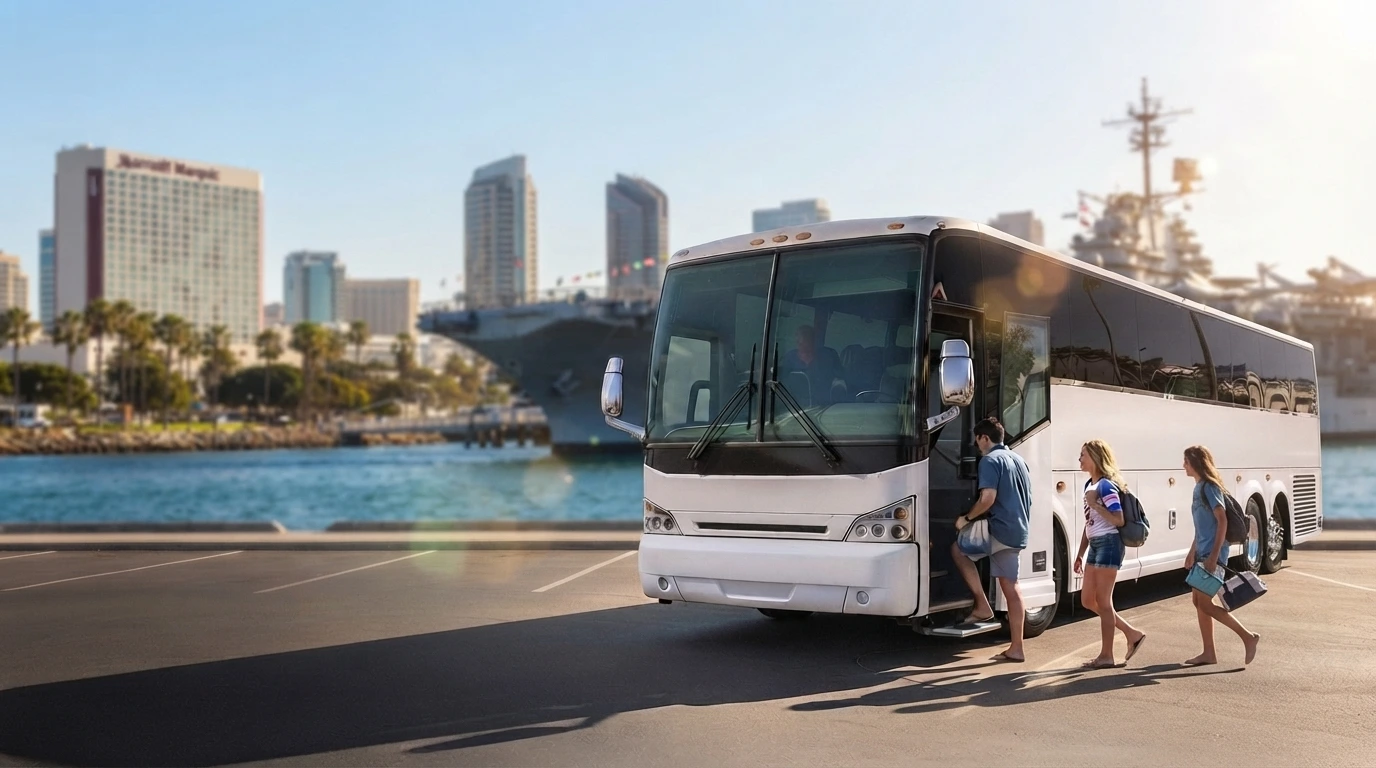 Charter Bus from LA to San Diego