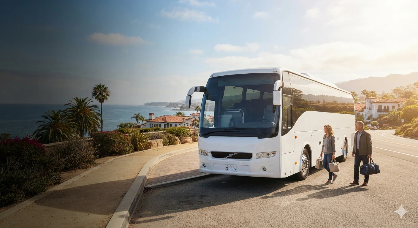 Charter Bus from LA to Santa Barbara