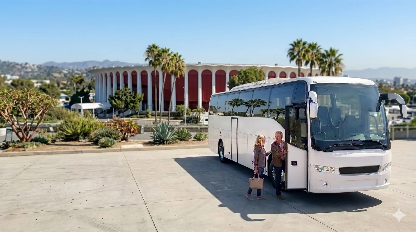 Charter Bus to Kia Forum