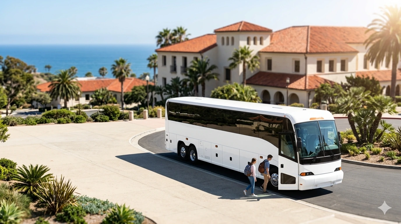 Charter Bus to Pepperdine University