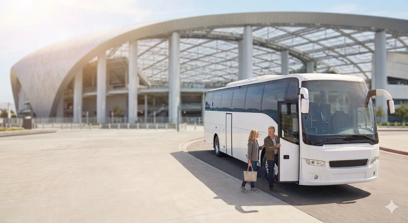 Charter Bus to SoFi Stadium