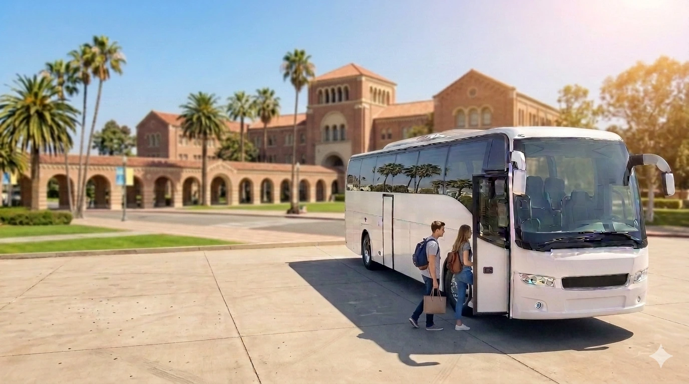 Charter Bus to USC