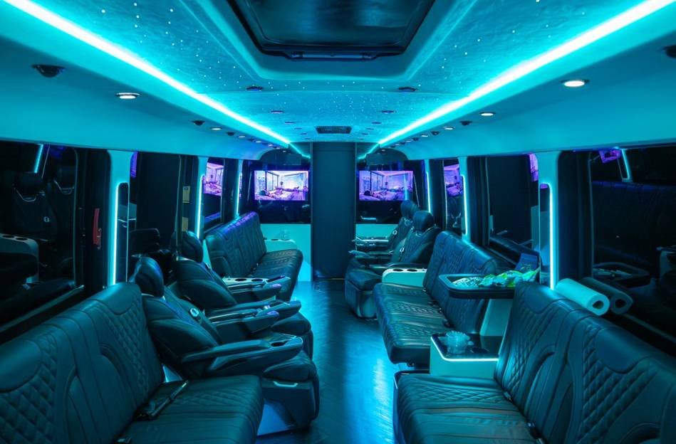 Interior View Of  Sprinter Van