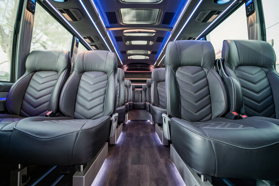 Interior Image Of LA Bus